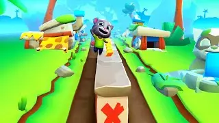 My Talking Tom Time Rush Gameplay | Fast Endless Run Fun 🐱💨