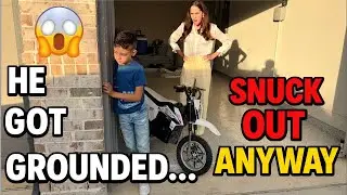 He Got Grounded&hellip; Then Snuck Out Anyway 😳