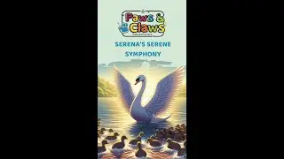 🦢 Serena's Serene Symphony | #KidsShorts | #shorts