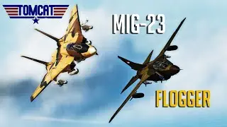 DCS: F-14 Tomcat против Mig-23 Flogger мод Воздушный бой