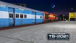 Late night arrival at Railworks TS2021 | Bharat Stream