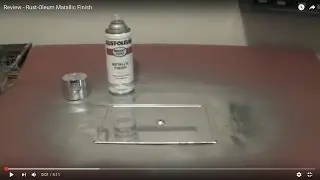Review - Rust-Oleum Metallic Finish