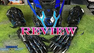 Gorgeous Cyberpunk Cosplay Armor and Mask - Mycostime Cosplay Review