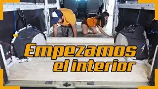 COMENZAMOS con el INTERIOR de nuestra CAMPER | Cableado | CLARABOYA Plus Fan | Suelo MADERA Y VINILO