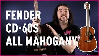 Fender Classic Design CD-60S All Mahogany Acoustic Guitar Impression | Bax Music UK