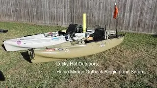 Hobie Mirage Outback Basic Rigging: Lucky Hat Outdoors Review #1b