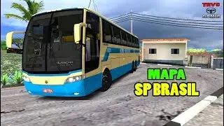 🚌[OMSI 2]  LAN&Ccedil;AMENTO MAPA SP BRASIL BETA  ,BUSSCAR VISSTA BUS ,SKIN NOVO HORIZONTE
