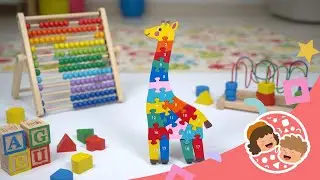 Learn Numbers 1 to 20 with Giraffe Puzzle 🦒 | Fun Counting for Kids - Litika