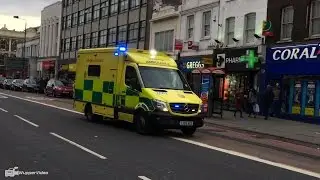 London Ambulance Emergency Response at Camden Town | 4K