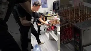 Part 52 Smokeless barbecue machine automatic rotation zoned temperature control intelligent timing🤪