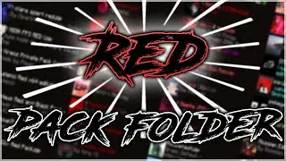 MINECRAFT RED TEXTURE PACK FOLDER (+70 PACKS)