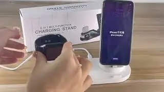 AFFORD Six-in-one Wireless Charger for Mobile Phones and Smart Gadgets - www.affordable-market.com