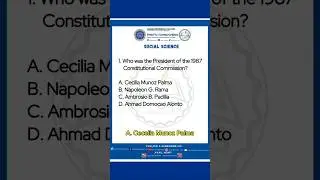 Social Science Drills #1-5 #education  #futuremagisterlpts #licensureexamination #letreviewer