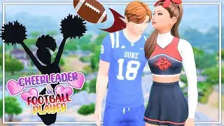 let's prepare for the sims 4 high school years!! | football & cheerleader cuties❤️🏈🎀 | sims 4 cas