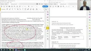 Summary completion with a box (options) savol turi bn ishlashni o'rganamiz