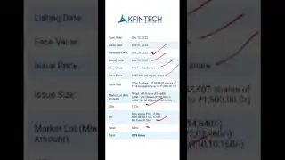 Kfintech Technologies Limited IPO | 12pm Last Day Subscription Status | apply or Not #gmp