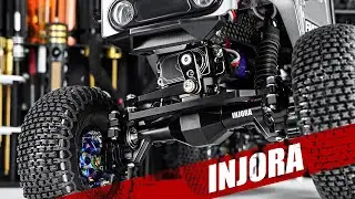 INJORA New TRX4M +5mm Diamond Portal Axles Kit: Boost RC Performance!
