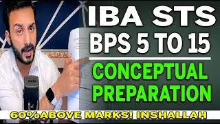 iba sts scale 5 to 15 full syllabus preparation | Awais Mughal
