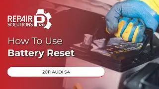 How to Use Battery Reset Function on SDS | 2011 Audi S4