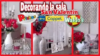 🗼🌹Ideas para decorar SALA PEQUE&Ntilde;A con cosas de Prichos, Waldo's y Coppel | Crisan Oficial