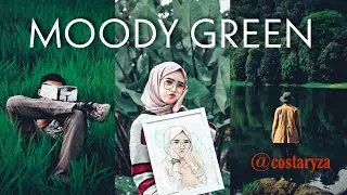 Tutorial edit MOODY GREEN seperti @costaryza |LIGHTROOM MOBILE