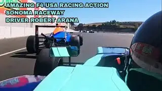 🔥 AMAZING F4 USA Racing Action at Sonoma | Robert Arana Full Highlights 🏎️💨