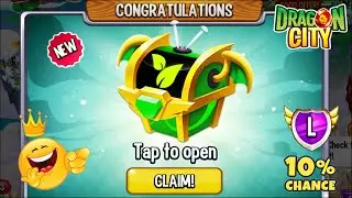 Opening my first 10th LEGENDARY Nature Chest in Dragon City 2022! 😱