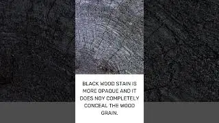 Black Stain vs. Black Paint - What's a Better Finish?