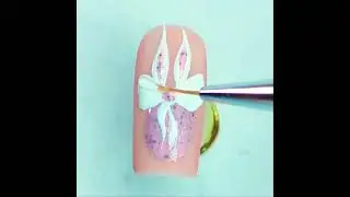 Easter Bunny Nail Art