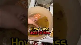 I Love Fried Food&mdash;But I HATE Dealing With Used Oil (This Fix Is Genius) #shorts #kitchen