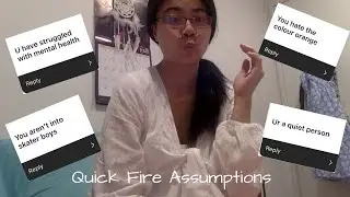 QUICK FIRE ASSUMPTIONS CHALLENGE