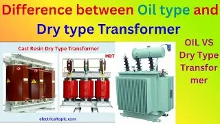 Oil type transformer Vs Dry type transformer in hindi | Oil transformer Vs Dry transformer in hindi