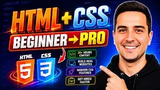 HTML & CSS Full Course 2026 | Beginner to Advanced | Build Real Websites & Get Hired