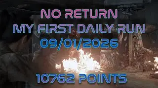 No Return (Grounded) - Daily Run as Dina. 10762 points (09/01/26) - The Last of Us Part II