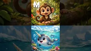 🦁 Animal ABC Song | Learn Alphabet I to P for Kids 🦒 mp4 #learnenglishphonics #toddlers #kids