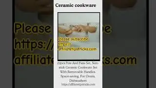 Stainless Steal Pot Set with Dethatched Handles#affiliatemarketing #temuproducts #temutips #temu