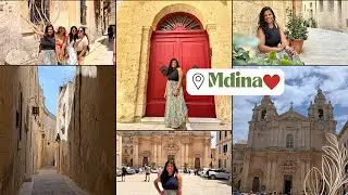 Girls Trip Day 3 Mdina, Malta 🇲🇹 | Exploring the Silent City’s Timeless Beauty #visitmalta #vlog