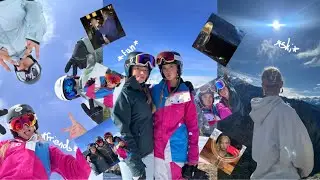 Komm mit mir auf Skifreizeit f&uuml;r eine Woche 🎿❄️ (Skifahren lernen,Ski,Spa&szlig;,Freunde,Essen,Vlogging)