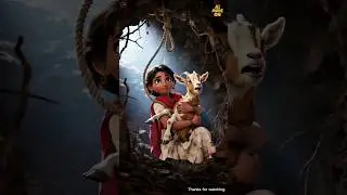 A Brave 13-Year-Old Girl Saves a Baby Goat #aimodeon #youtubeshorts #viral