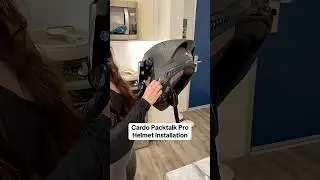 Cardo Packtalk Pro Helmet Installation!