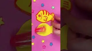 🫧 Make a SQUISHY FISH from Bubbles! 🐠✨ #shorts #kids