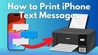 How to Print All iPhone Messages