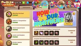 How to do your Monthlies in Idle Heroes