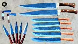Amazing Process of Making Top 5 Blacksmithing Projects from Old Scrap Metal