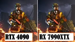 RX 7990 XTX vs rtx 4090 testing fps of new games 10+ for gamers