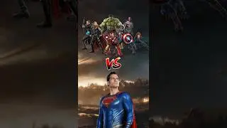 VINGADORES vs SUPERMAN #fy #marvel #geek #foryou #nerd #superman #dc #dccomics #batalha #vingadores