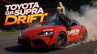 Ako sa driftuje na s&eacute;riovej Toyote GR Supre?