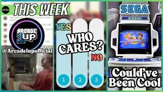 This Week 215 - Polls = Sales?, Very Cool Sega Arcade Cab, What's Up With Arcade1up Official??