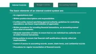 COC Internal Controls
