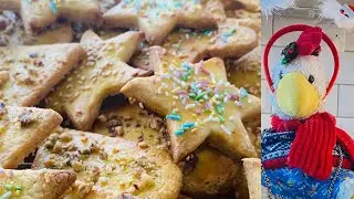 Gule kjeks. 1 av 7 sorter til Jul! 🎄 Julebakst med barn.